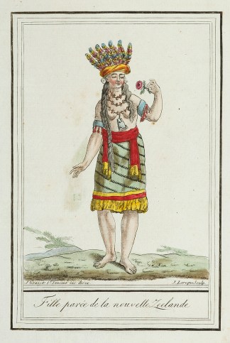 Fille parie de la Nouvelle Zelande NEW ZEALAND