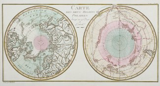 Carte des deux Regions Polaires…. Acquisitions Maps