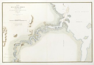 Plan de la Riviere Brisbane (Nouvelle Ho… Queensland-Brisbane