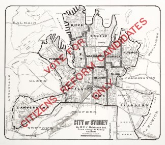 City of Sydney by H.E.C. Robinson Ltd. New South Wales