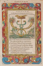 Fortuna. La Fortuna Accompagnata con la Virtu.