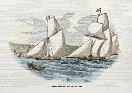 Yacht Race for the Regatta Cup.