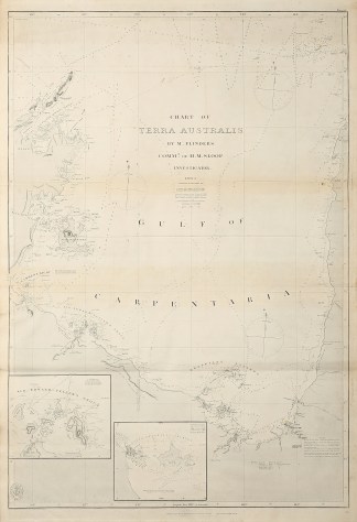 [AUSTRALIA-NT] Chart of Terra Australis … Northern Territory