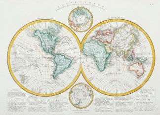 Mappe-Monde Indiquant les Possessions Co… WORLD