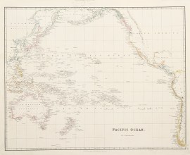 Pacific Ocean, by J. Arrowsmith.