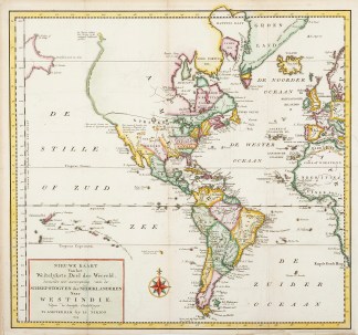 Nieuwe Kaart Van het Westelykste Eddl de… MAPS & GLOBES