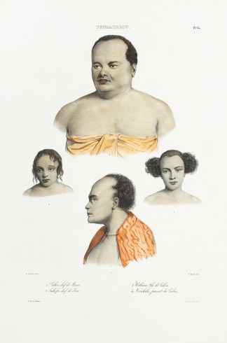 Tonga-Tabou. 1. Palou, chef de Mou. 2. T… PACIFIC