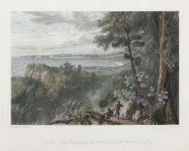 View of Port Bowen, from behind the Watering Gully.