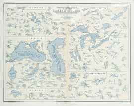 Comparative Form and Extent of the Inland Seas and Lakes of the Globe Drawn to Uniform Scale with Indications…. WORLD MAPS Comparative Form and Extent of the Inland Seas and Lakes of the Globe Drawn to Uniform Scale with Indications....