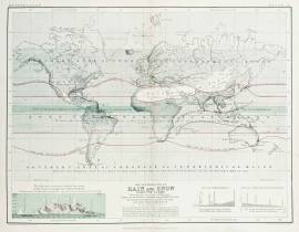 The Distribution of Rain and Snow over the Globe….. WORLD MAPS The Distribution of Rain and Snow over the Globe.....