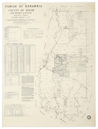Parish of Borambil County of Bligh Land … New South Wales