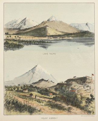 New Zealand Lake Taupo Mount Egmont NEW ZEALAND