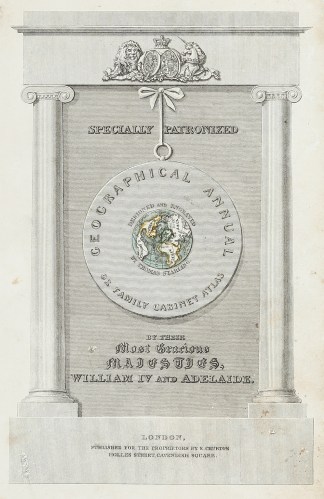 Geographical Annual or Family Atlas Title Pages