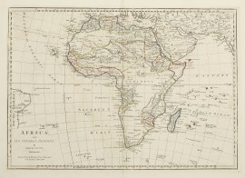 Africa and it's Several Regions, by Samuel Dunn, Mathematician.
