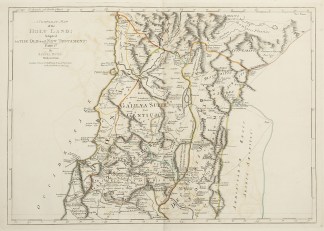 A Compleat Map of the Holy Land; Adapted… MIDDLE EAST