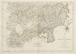 A Map of Chinese Tartary, with Corea. By Samuel Dunn, Mathematician.