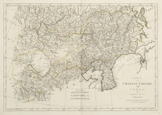 A Map of Chinese Tartary, with Corea. By… China