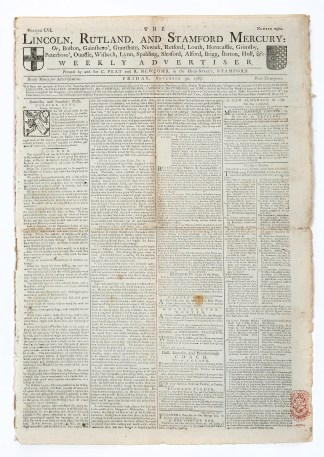 The Lincoln, Rutland, and Stamford Mercu… GENERAL