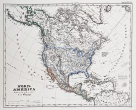 Nord-America Entworfen u. gezeichnet von F. von Stulpnagel.
