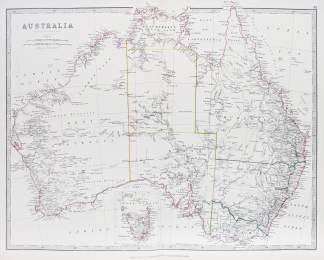 Australia by Keith Johnston, F.R.S.E Australia (General)