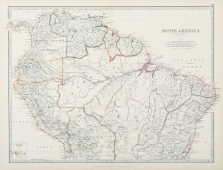 South America (Northern Sheet)  By Keith… South America
