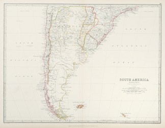 South America (Southern Sheet) By Keith … South America