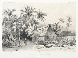 Etablissement de Master Thomas (Ile Vavao.) TOPOGRAPHICAL VIEWS