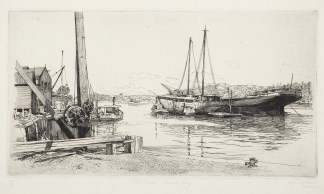 “Old Timers” Berrys Bay. Australian Printmakers
