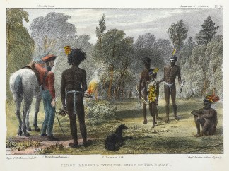 First Meeting with the Chief of the Boga… First Nations History