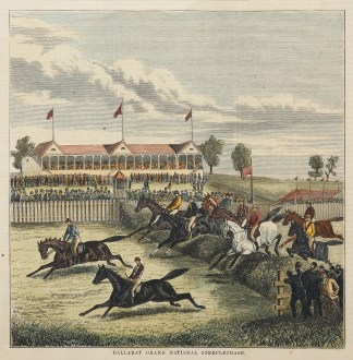 Ballarat Grand National Steeplechase. Equestrian
