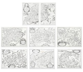 Parte Occidentale della China Wall Maps Parte Occidentale della China Wall Maps