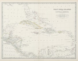West India Islands and Central America y Keith Joh… Caribbean,Central America & Mexico