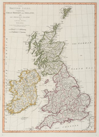 The British Isles, Comprehending Great B… Acquisitions Maps