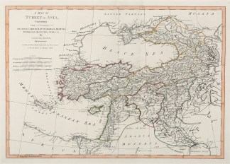A Map of Turkey in Asia, Containing the … MIDDLE EAST