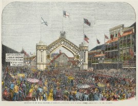 Reception of His Royal Highness at Brisbane.-Trium… AUSTRALIA