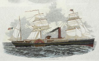 Steam Ship “The Golden Age.” SHIPS & YACHTS