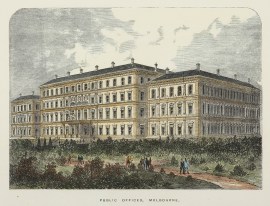 Public Offices, Melbourne. AUSTRALIA