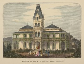 Mansion of Sir W. J. Clarke, Bart., Sunbury.