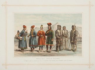 Mongol Race-Lapps and Esquimaux. Scandinavia