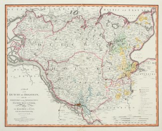 A Map of the Dutchy of Holstein, with th… Germany