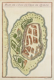 Plan de L’Isle et Ville de Quiloa / Tire de l’Anglois AFRICA Plan de L'Isle et Ville de Quiloa / Tire de l'Anglois