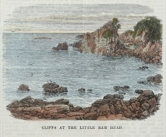 Cliffs at the Little Ram Head. Regional