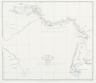 Map of Route from the Tati Settlement to… Africa Countries