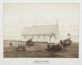 Church of England, Showing Broadwater in the Distance.