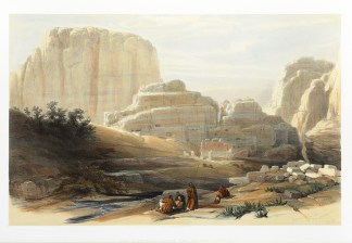 The Acropolis, Lower End of the Valley. … David Roberts