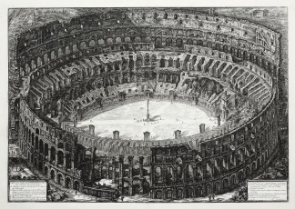 Veduta dell’Anfiteatro Flavio Dett… Architecture