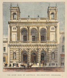 The Union Bank of Australia, Collins-Street, Melbourne.