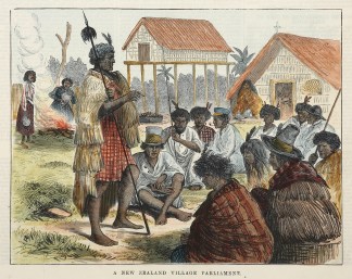 A New Zealand Village Parliament. NEW ZEALAND