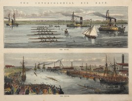 The Intercolonial Gig Race. The Start. The Finish. PRINTS & PHOTOGRAPHS