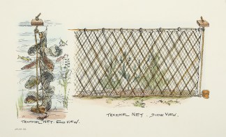 Trammel net. Side View. Trammel net. End… Fish & Marine Life
